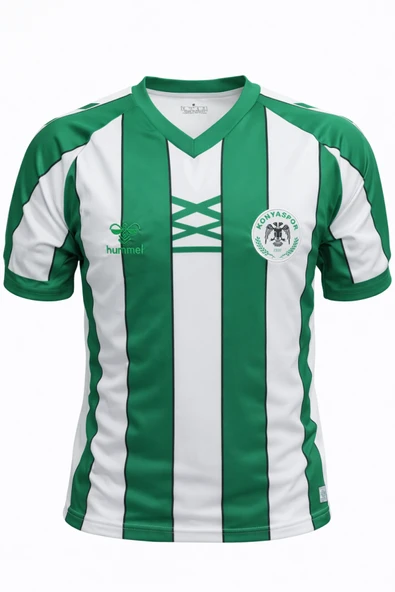 Konyaspor K00194 Çubuklu İç Saha Forması 2025/2026 ürün görseli 1
