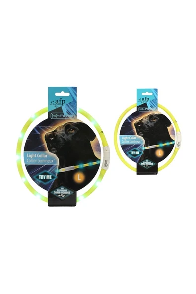 Pelasgos Afp Knite Işıklı Köpek Tasması Large AFP3307 ürün görseli 1
