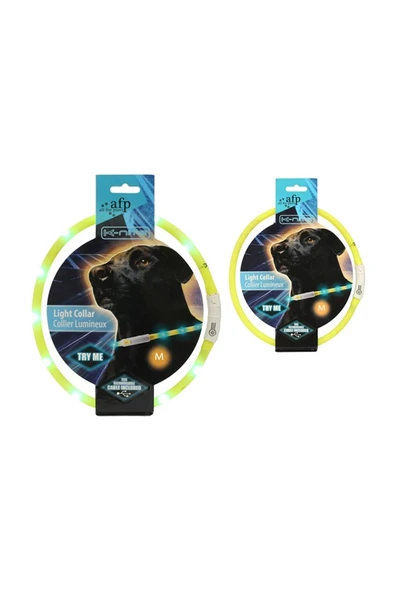 Pelasgos Afp Knite Işıklı Köpek Tasması Medium AFP3306 ürün görseli 1