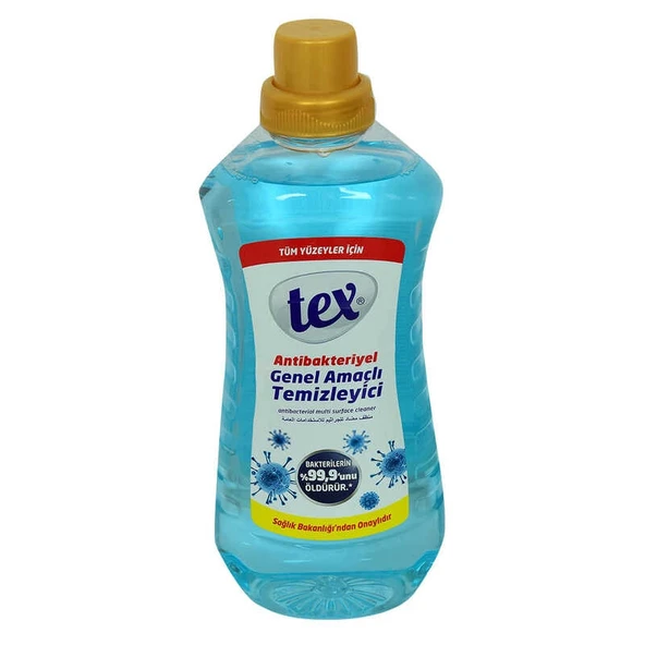 Antibakteriyel Genel Amaçlı Temizleyici Tüm Yüzeyler İçin Mavi 1.5 Lt ürün görseli 1