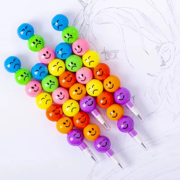 Emojili Yumurtlayan Kalem Seti 4'lü - Resim 5
