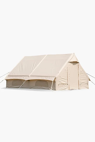 12 Kişilik 4 Mevsim Şişme Kamp Çadırı 300x400 12 M2 Yükseklik 210 Cm (Kış Şartlarına Uygundur) ürün görseli 1