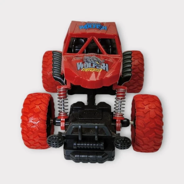Çek Bırak Cross Buggy Araba 14 Cm - Kırmızı - Resim 2