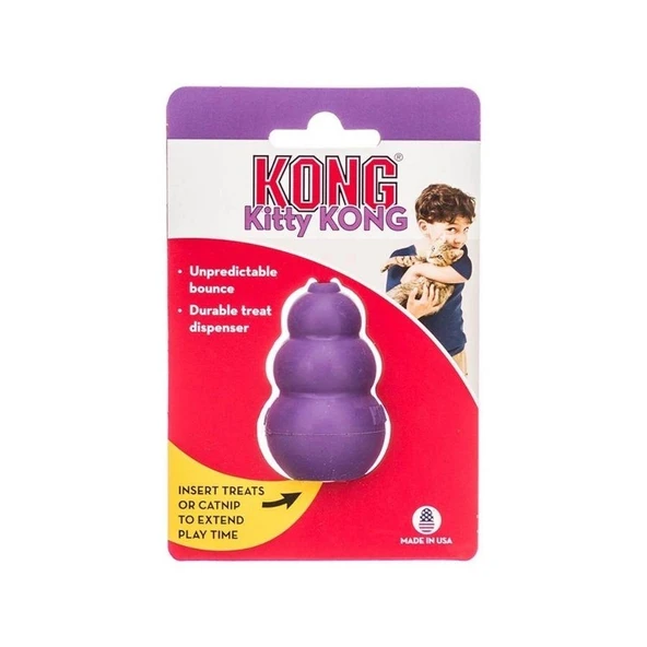 KONG Kitty Klasik Kong Şeklinde Kedi Oyuncağı ürün görseli 1