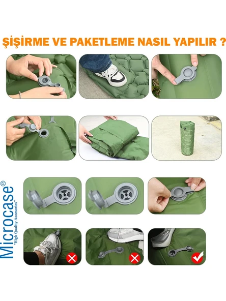Ultra Hafif Şişme Mat / Yatak - Resim 2