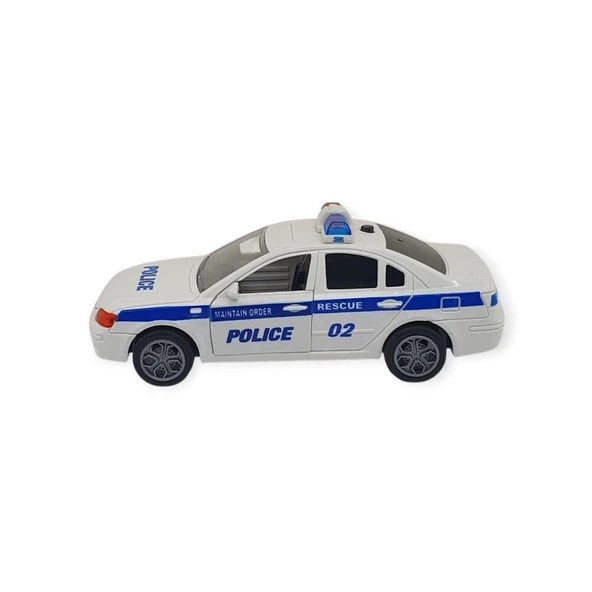 Sesli Işıklı Çek Bırak Polis Arabası - YY2020-17P ürün görseli 1