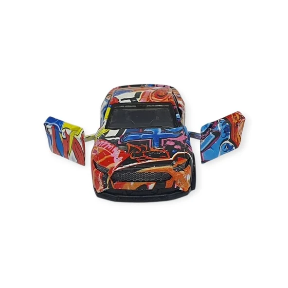 Çek Bırak Grafity Araba Metal -K174C1 - Kırmızı ürün görseli 1