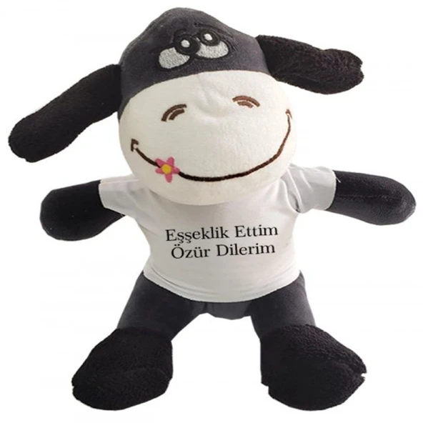 Oyuncak Peluş Eşek Eşeklik Ettim Tişörtlü ürün görseli 1