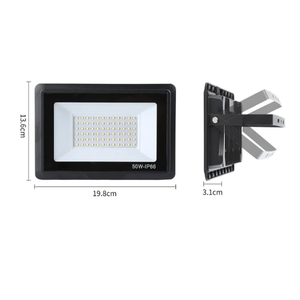Ultra Slim Projektör Dış Mekan LED Işık - Resim 3