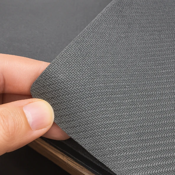 Kaymaz Alt Tabanlı Siyah Mouse Pad 40x30 cm - Resim 2