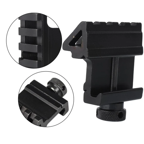 Taktik 45 Derece Açı Ofset Yan Adaptörü Rts 20mm Picatinny Ray ürün görseli 1