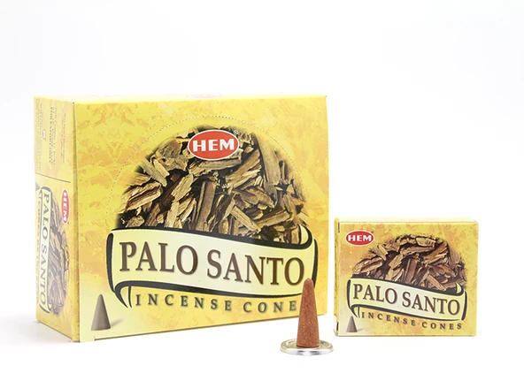 Palo Santo Aromalı Konik Tütsü ürün görseli 1