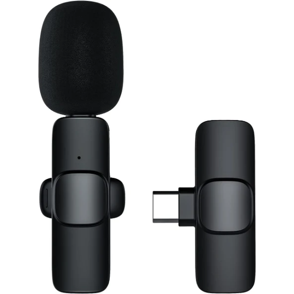 Mini Yaka Mikrofonu Type-C Uyumlu - Resim 2