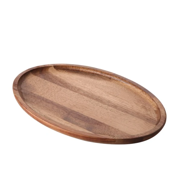 Akayev Akasya Oval Sunum Tabağı 28x18 cm - Resim 5