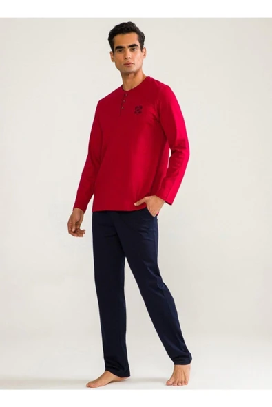 D'S Damat 01005 Uzun Kol Pijama Takımı ürün görseli 1