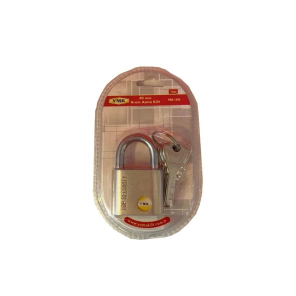 Ymk Krom Asma Kilit 40MM ürün görseli 1