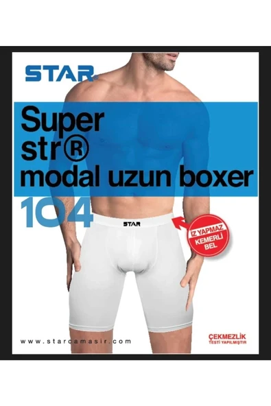 Star 104 Modal Uzun Boxer - Resim 3