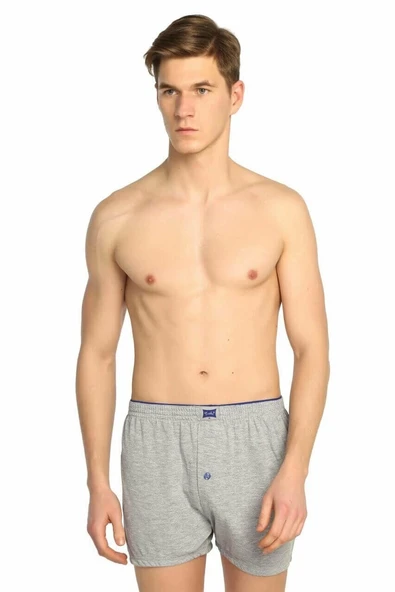 Tutku 0117 Erkek Penye Düz Boxer ürün görseli 1