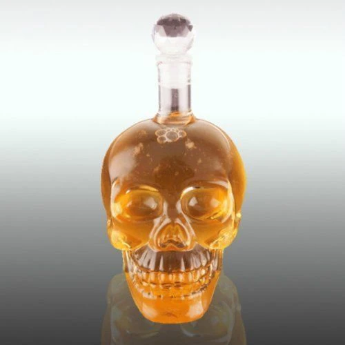 Crystal Head Kuru Kafa Cam Şişe 350 Ml - Resim 5
