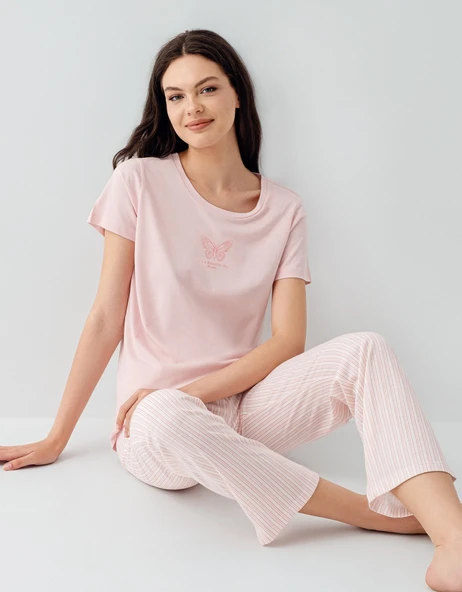 Arnetta 3593-S Kısa Kol Pijama Takımı ürün görseli 1