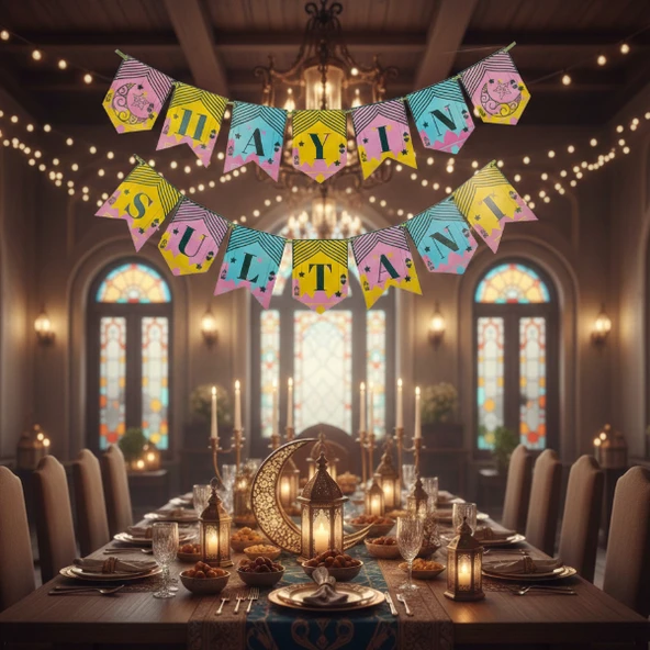 Ramazan Banner Süs - 11 Ayın Sultanı ürün görseli 1