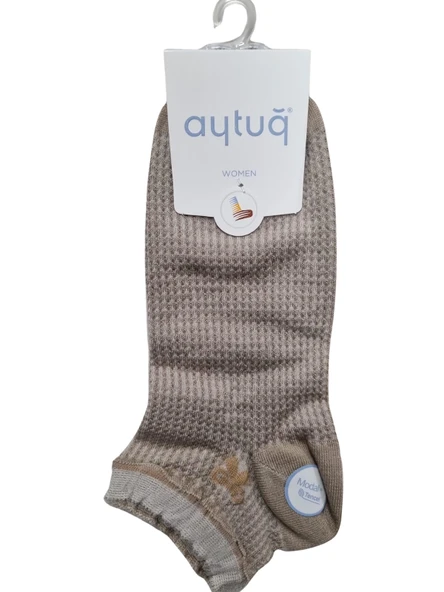 Aytuğ 34221 Kadın Modal Patik Çorap - Resim 4