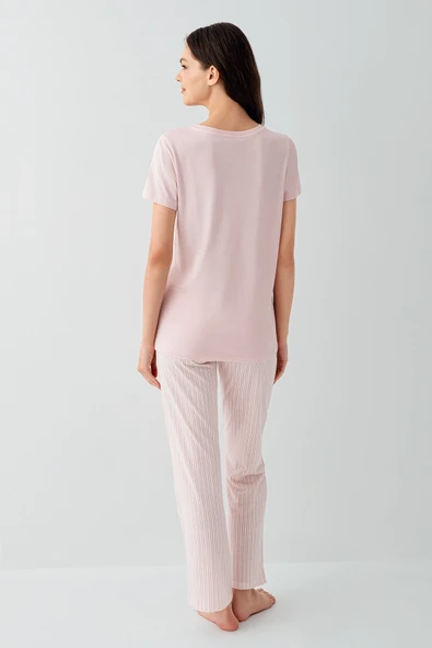 Arnetta 3593-S Kısa Kol Pijama Takımı - Resim 4