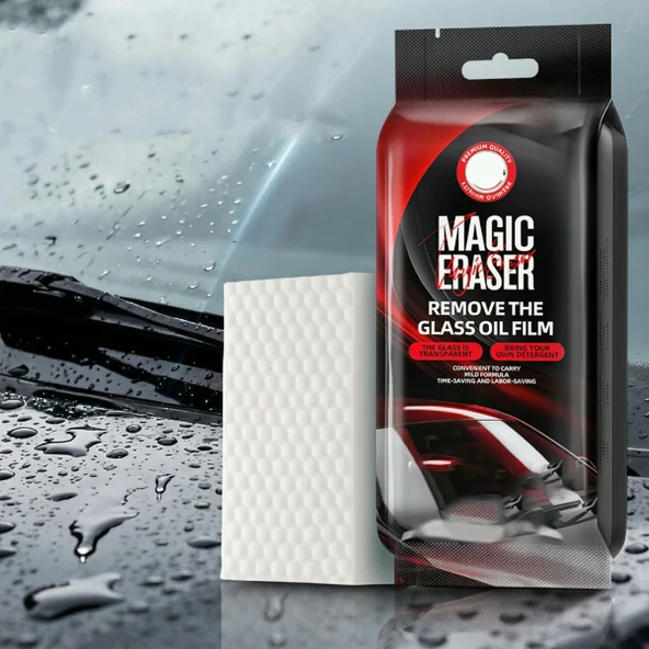 Magic Eraser Araç Cam Yağ Filmi Temizleme Süngeri ürün görseli 1