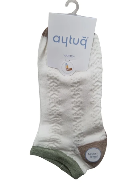 Aytuğ 33278 Kadın Modal Patik Çorap - Resim 4