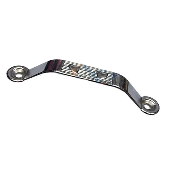 Dekoratif Zamak Kulp Dıştan - 64mm, Nikel, 100 Adet ürün görseli 1
