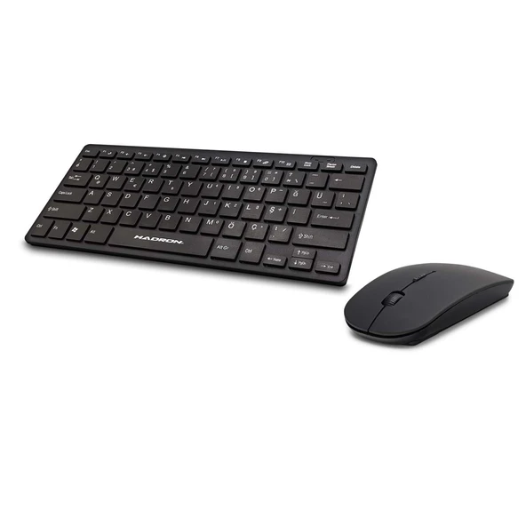 Wıreless Smart Klavye Mouse Set Q Siyah HR839 ürün görseli 1