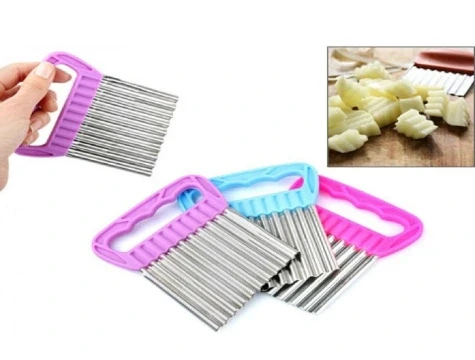 Chips Chopper Şekilli Sebze Ve Meyve Dilimleyici - Resim 2