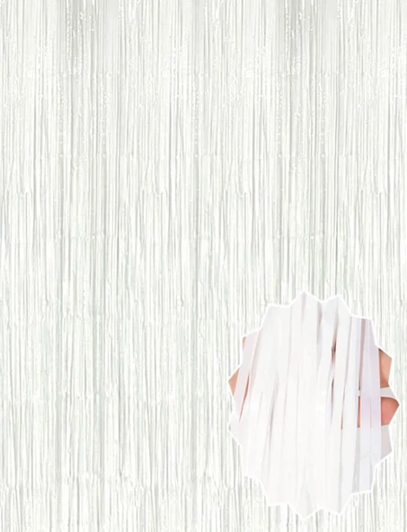 Soft Beyaz Renk Duvar Ve Kapı Perdesi İthal 100x200 Cm ürün görseli 1