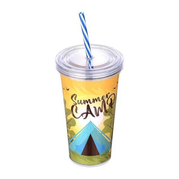 Cool Lime Bardağı - Limeshake Bardak 600 Ml - Resim 5