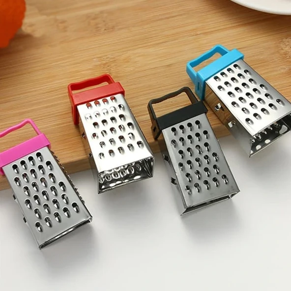 3 Fonksiyonlu Mıknatıslı Mini Sarımsak Peynir Rendesi 8 Cm ürün görseli 1