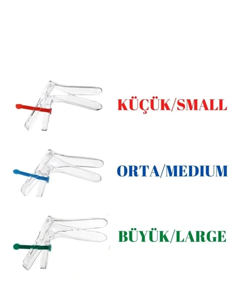 Vaginal Speculum S/m/l - Vajinal Spekülüm 3lü Paket ürün görseli 1