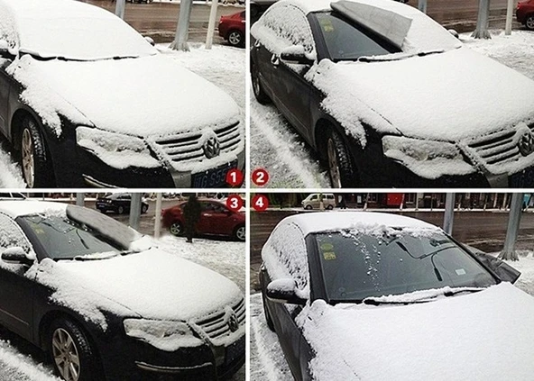 Araç Ön Cam Brandası Kar-buz Önleyici Koruyucu ürün görseli 1