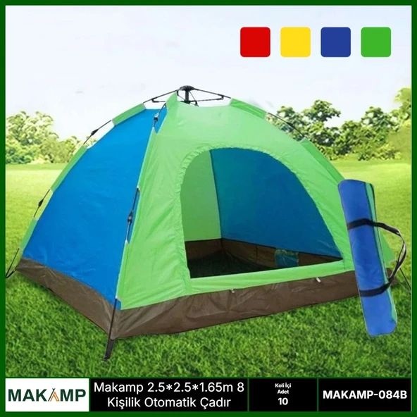 Makamp 8 Kişilik Otomatik Kurulumlu Çadır ürün görseli 1
