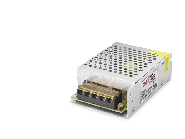 12V 5A 60W Led / Kamera Adaptörü- Gümüş HT1113 ürün görseli 1