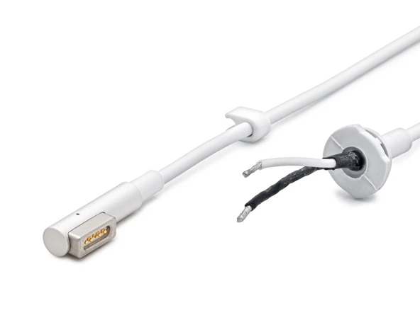 Laptop Adaptör Dc Jack Kablosu 60W L Tip Macbook Uyumlu 1.2 M - Beyaz HDX5543 ürün görseli 1