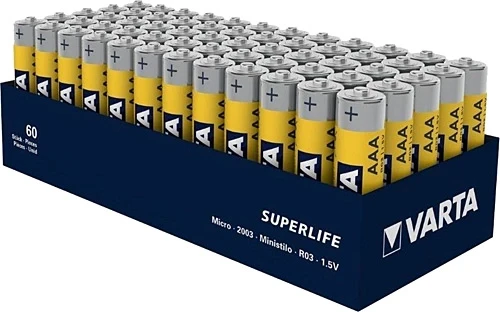 Varta Aaa Çinko Karbon Super Lıfe (60lı Paket) ürün görseli 1