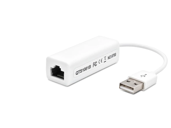 Usb 2.0 Ethernet Adaptör 10/100 Mbps - Beyaz HDX5277 ürün görseli 1