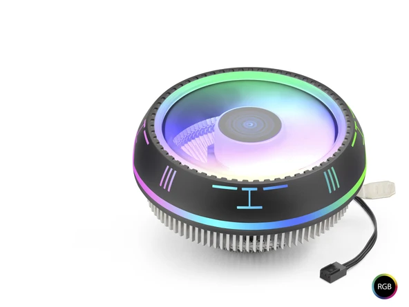 Cool Storm Cpu İşlemci Fan Ufo-R Amd / Intel Rgb - Siyah ND2552 ürün görseli 1