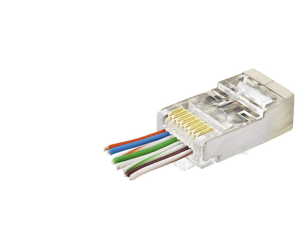Cat6E Ez Rj45 Metal Konnektör 100 Adet Plastik Kutu - Şeffaf ND2423 ürün görseli 1