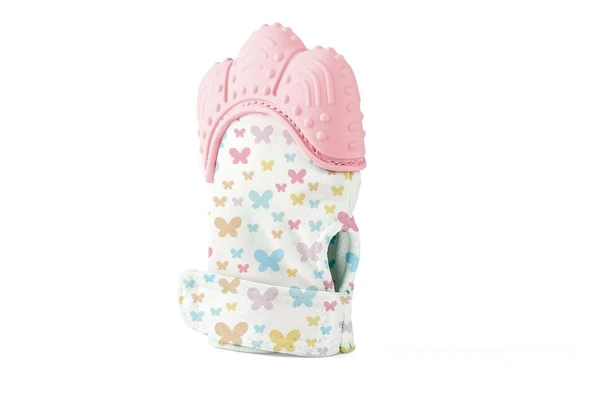 BabyJem Diş Kaşıyıcı Eldiven 526 Pembe ürün görseli 1