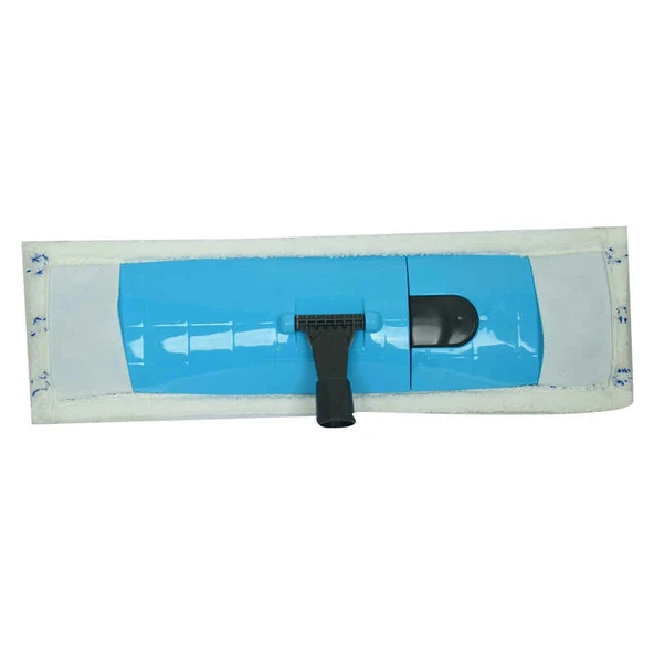 Mikrofiber Nemli Mop Paspası Plastik Aparatlı Karışık Renk 40 Cm ürün görseli 1