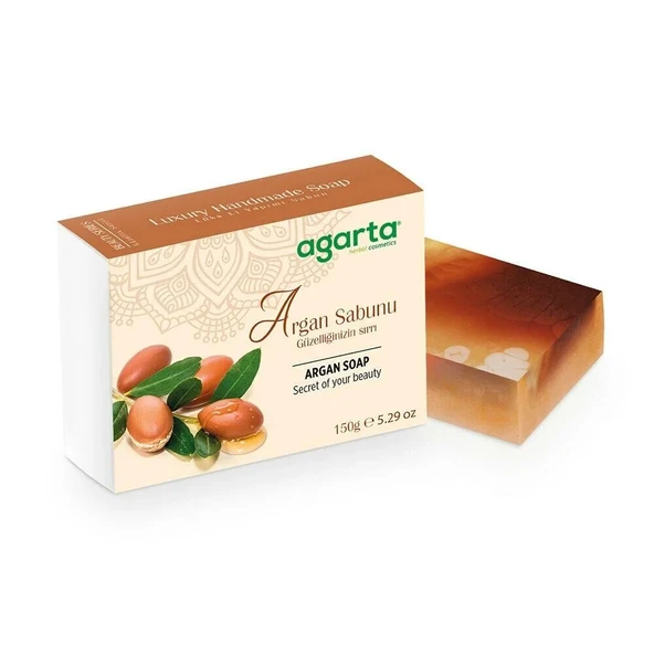 Agarta El Yapımı Güzellik Sabunu 150 Gr Argan ürün görseli 1