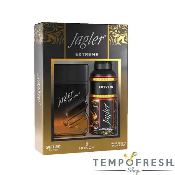 Jagler Extreme Kutu Kofre Parfüm 90 Ml + Deodorant Erkek 150 Ml. ürün görseli 1