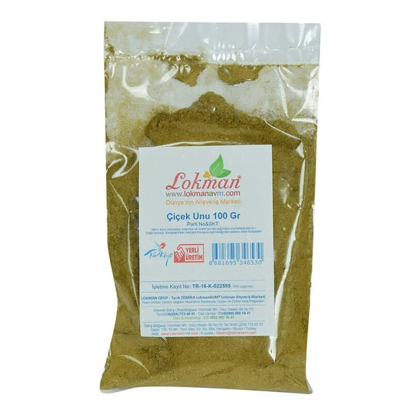 Çiçek Unu 100 Gr Paket - Resim 2