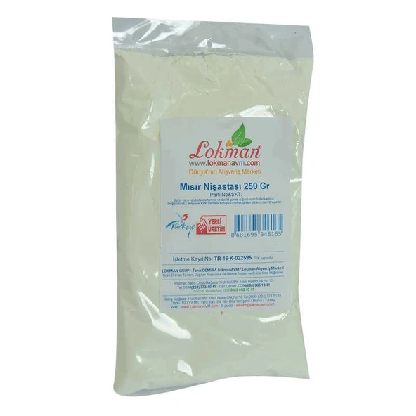 Mısır Nişastası 250 Gr Paket - Resim 4